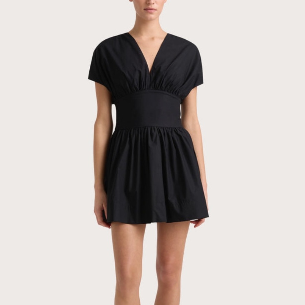 Faithfull the Brand Black Mini Dress